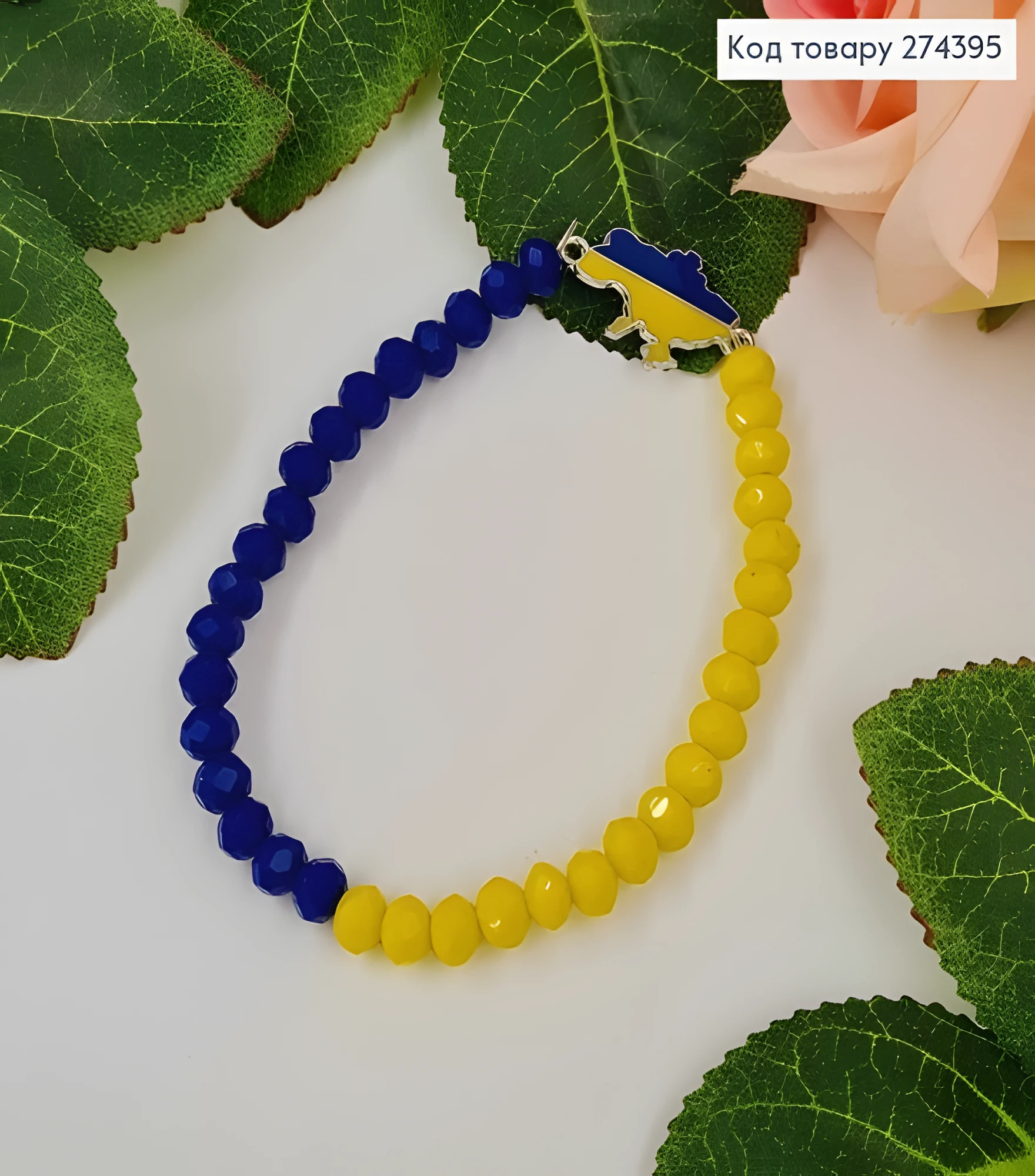 Заколка Бант Soff блакитна 7,5 см — фото 2