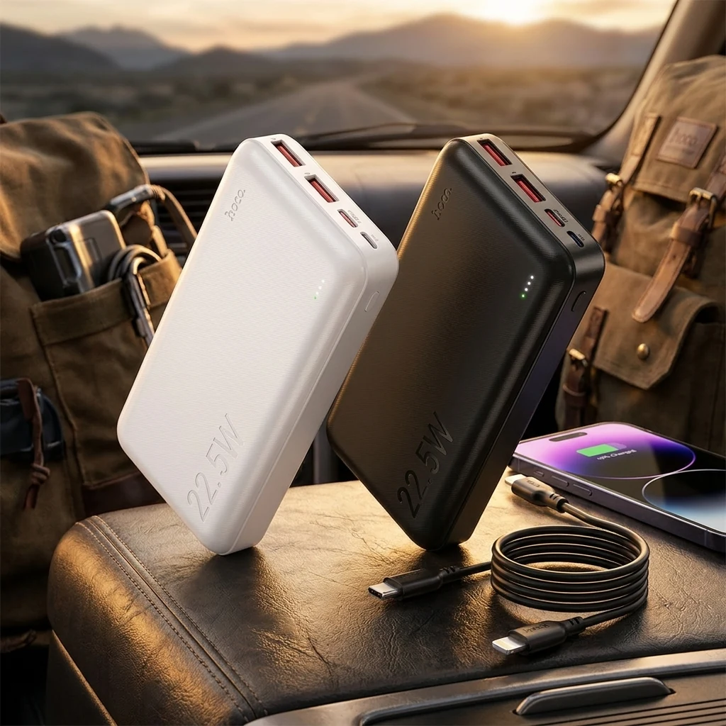 Зарядний пристрій Power bank Hoco J101A Astute 22.5W 20000mAh