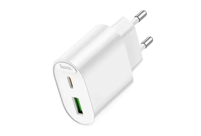 Зарядний пристрій від мережі Hoco C109A 1USB-C/1USB PD/QC 20W