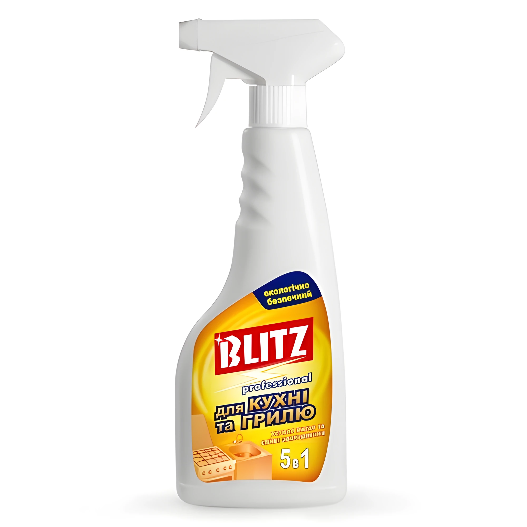 Засіб д/ч кухні BLITZ professional ПЕТ пляшка 0,5 л. трігер