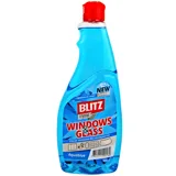 Засіб для миття скла BLITZ 0,5 л запаска синій — фото 2