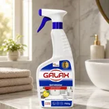 Засіб для миття ванної кімнати та сантехніки Galax das PowerClean Антиналіт 750г 145840 — фото 1