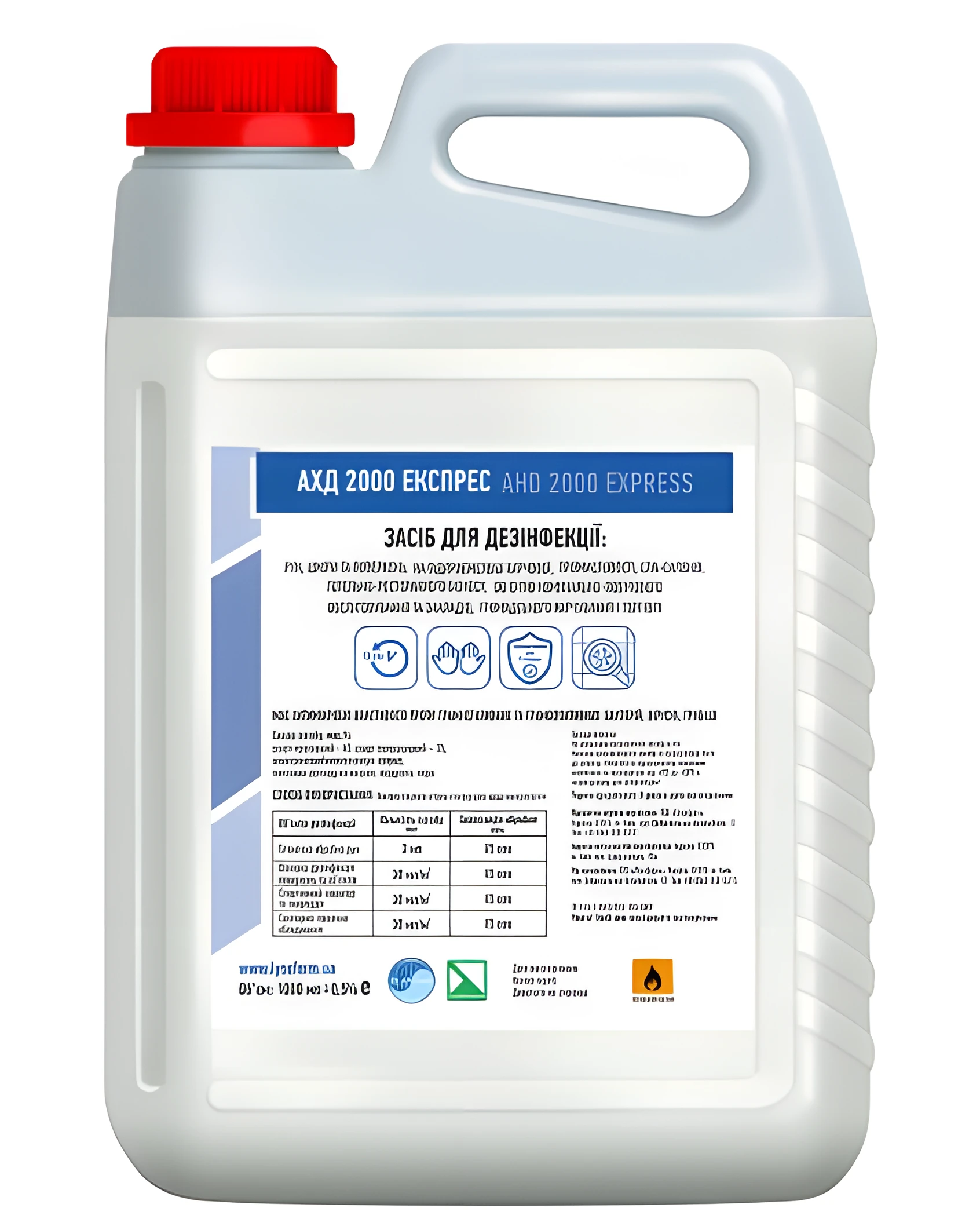 Засіб для дезинфекції АХД 2000 Експрес Бланідас 5л