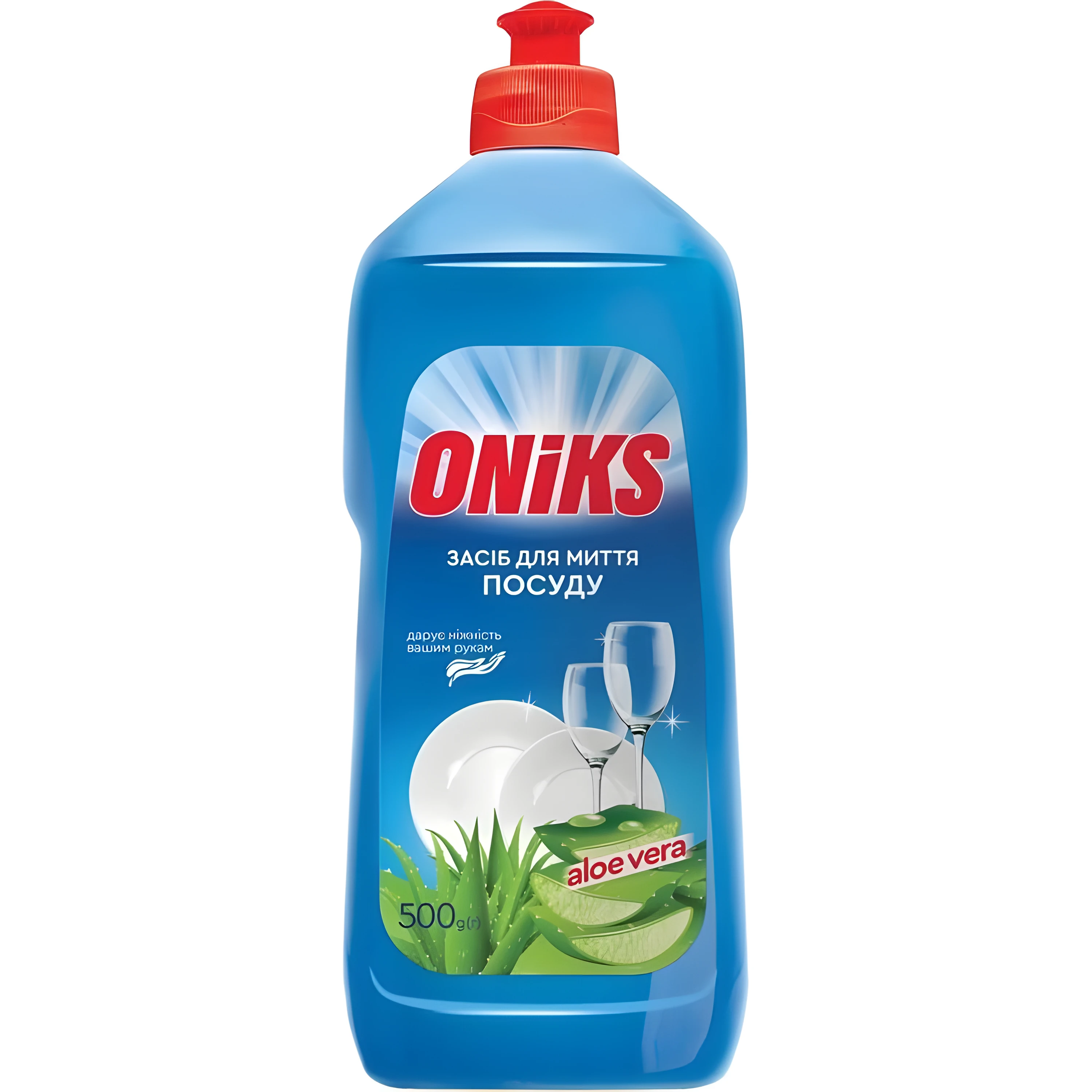 Засіб для миття посуду Oniks Алоє 500 мл — Побутова хімія