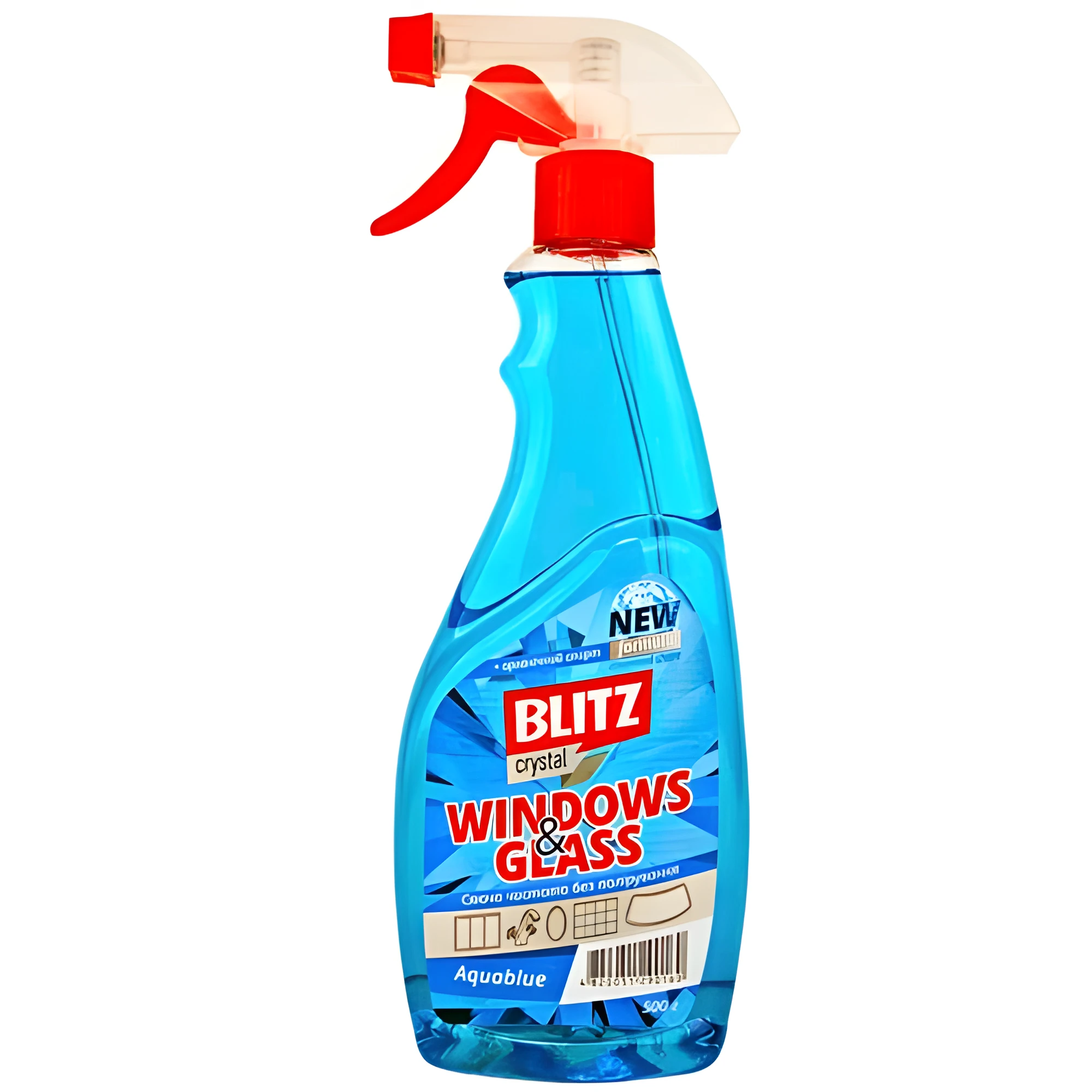 Засіб для миття скла BLITZ  крістал трігер синій 0,75 л 240000232