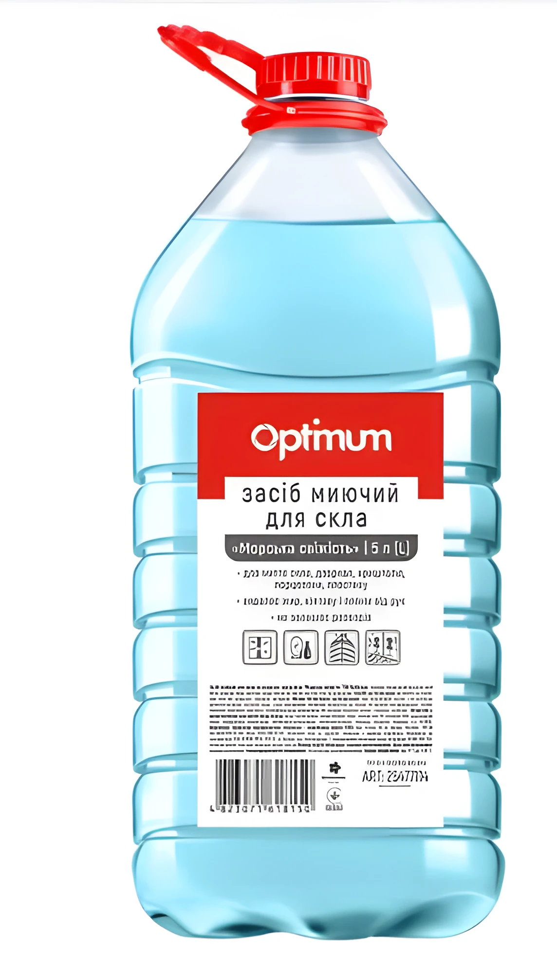 Засіб для миття скла PRO OPTIMUM Морська свіжість Пет 5 л