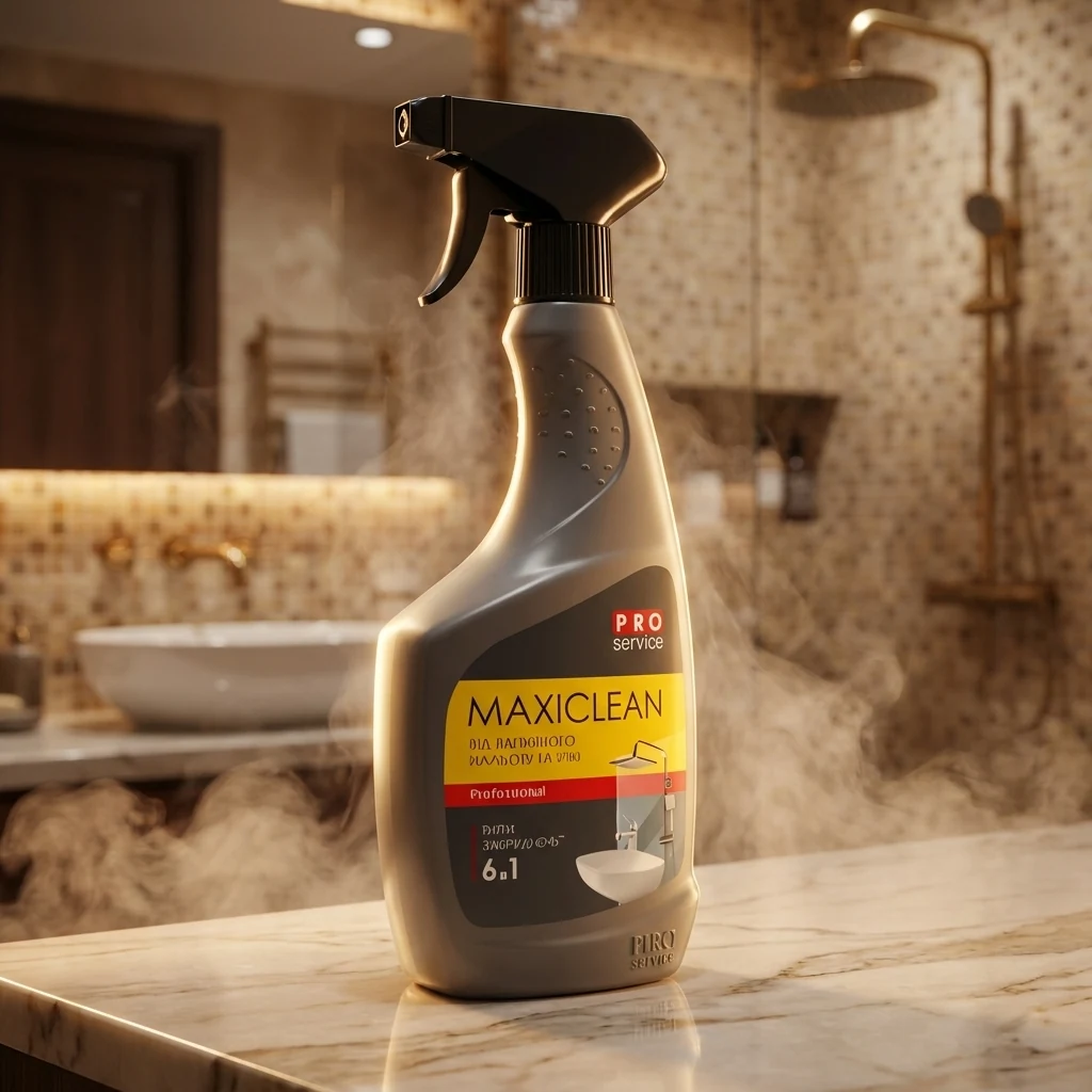 Засіб для ванної кімнати PRO Maxiclean 0,55л з розпилювачем — Побутова хімія