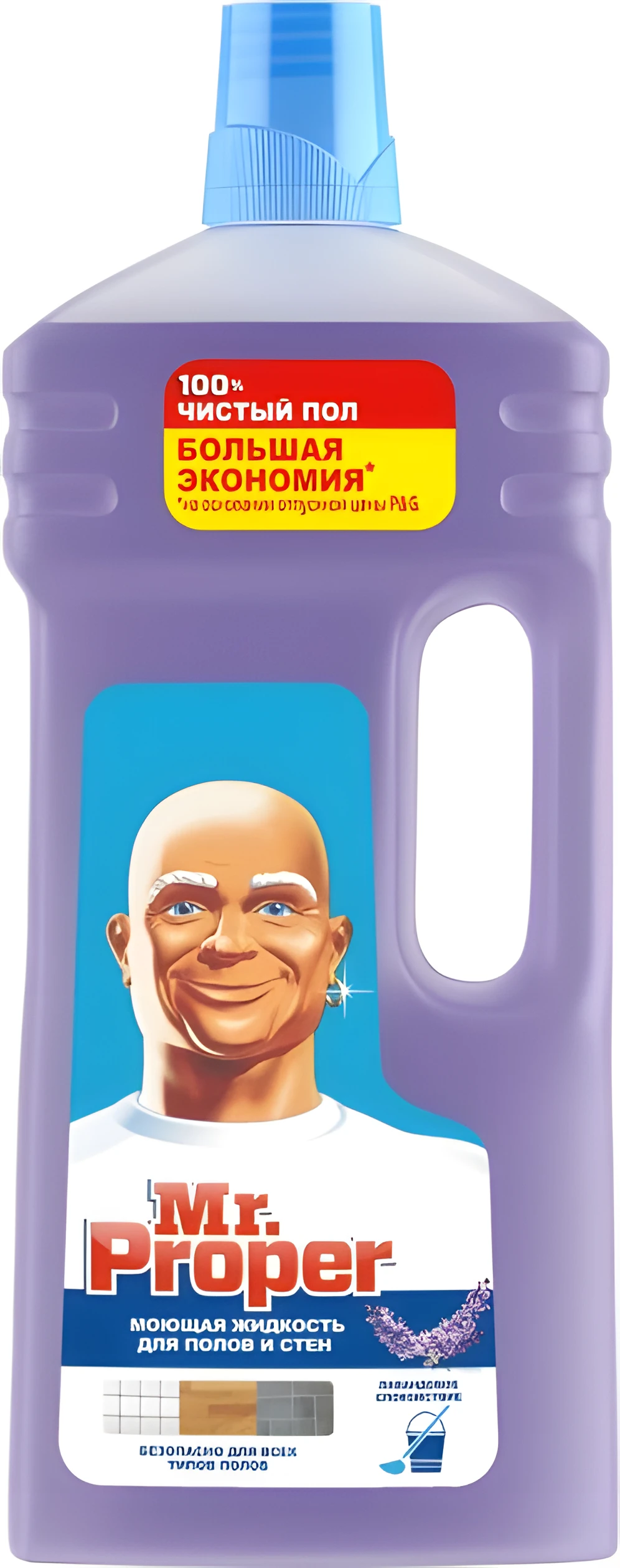 Засіб миючий для прибирання підлоги та стін Mr. Proper Лаванда 1л 44946