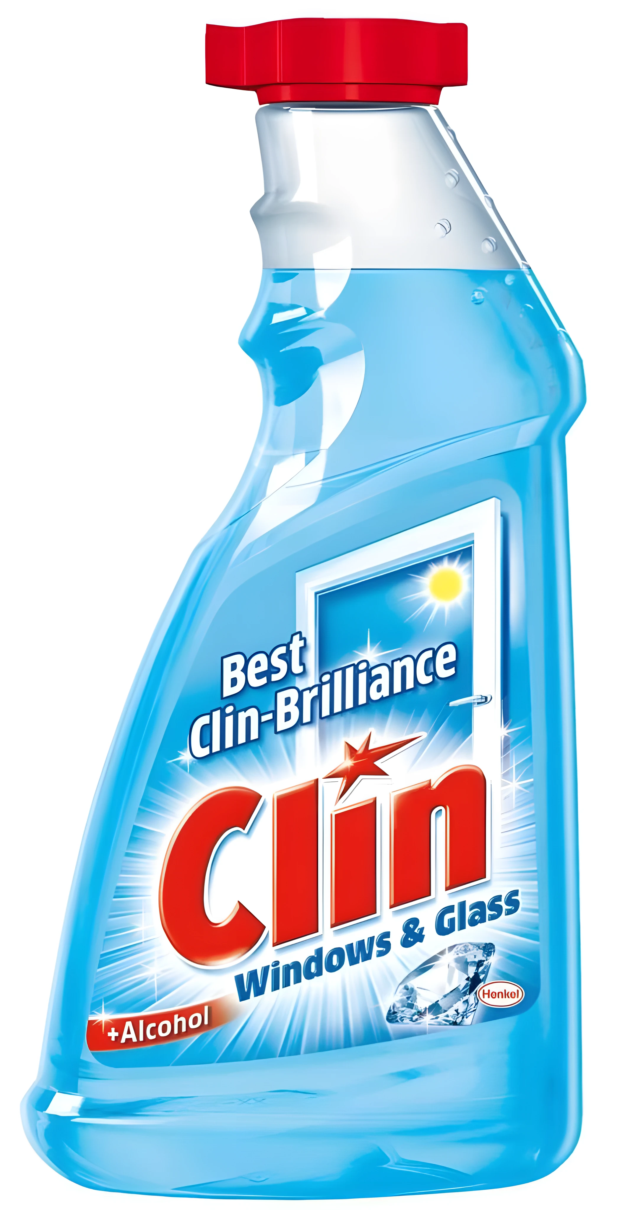 Засіб миючий для скла та дзеркал Clin Crystal запаска 0,5л