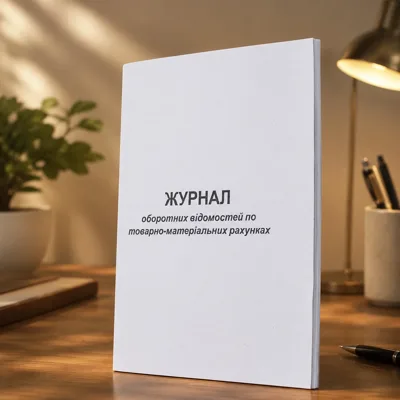 Журнал оборотна відомість по ТМР А4 50л офс.