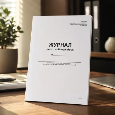 Журнал реєстрації перевірок А4 24л(20л) офс.