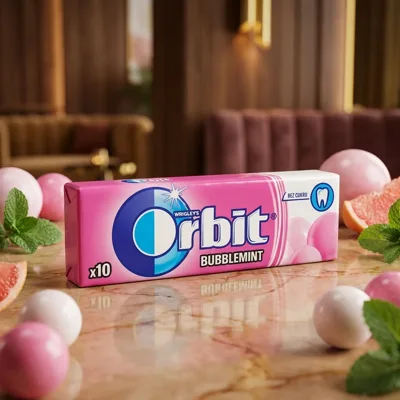 Жувальна гумка ORBIT Bubblemint 14г