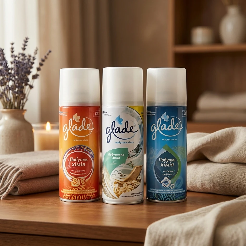 Змінний балон Glade асорті — Побутова хімія