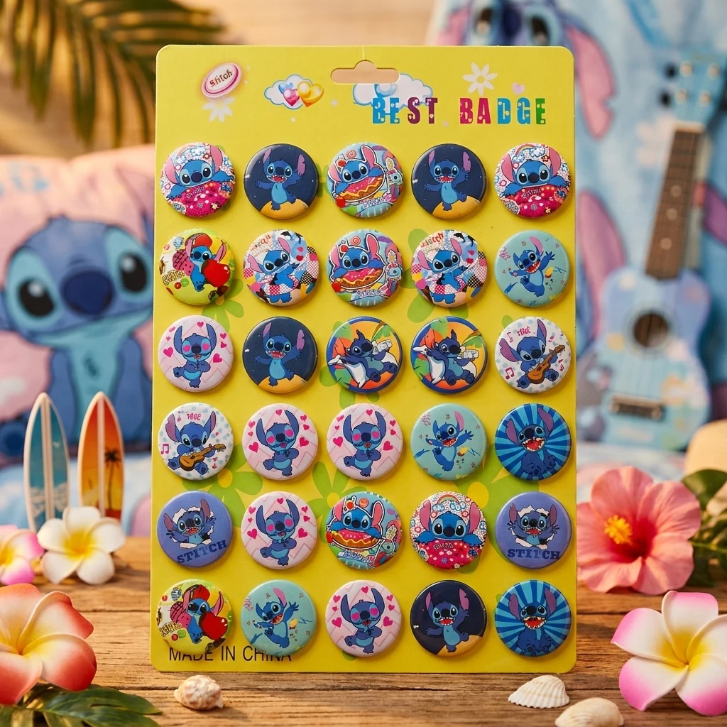 Значок 4,5 см "Стіч"