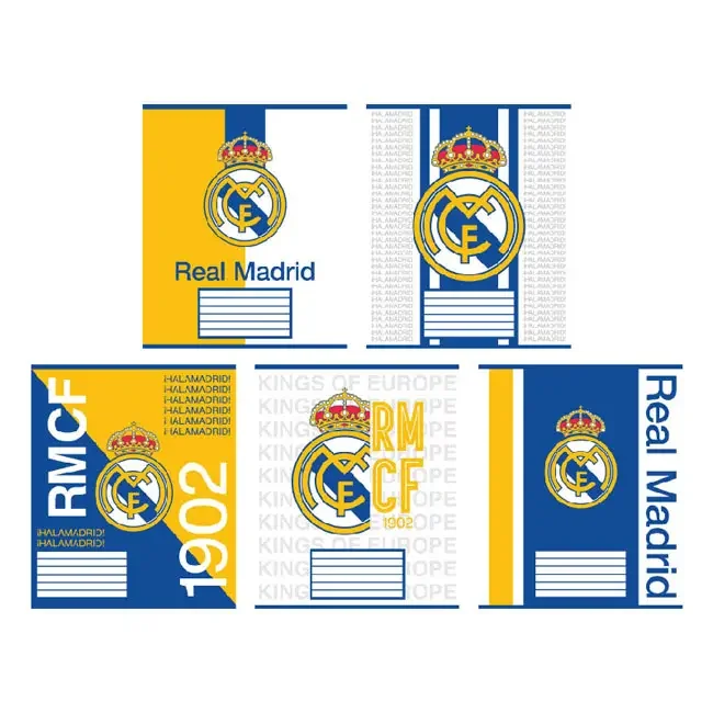 Зошит 12 аркушів клітинка Real Madrid, Kite