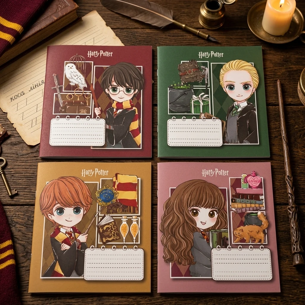 Зошит 12 аркушів коса лінія Harry Potter, Kite