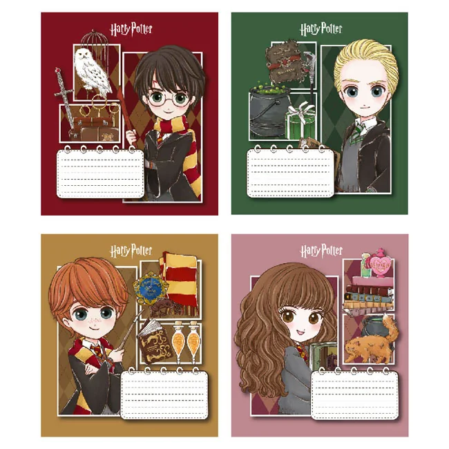 Зошит 12 аркушів коса лінія Harry Potter, Kite
