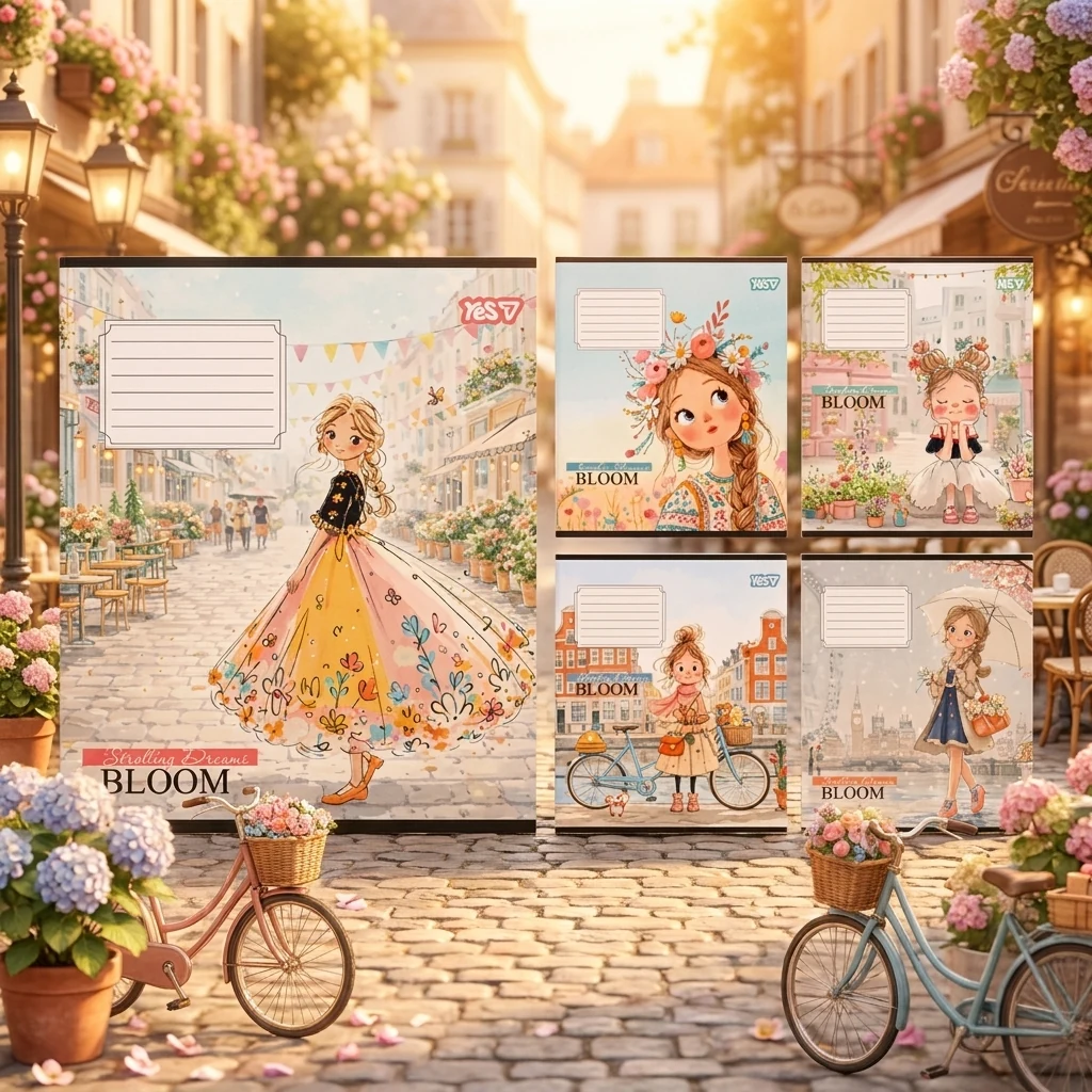 Зошит 12 аркушів лінія Strolling dreams, YES