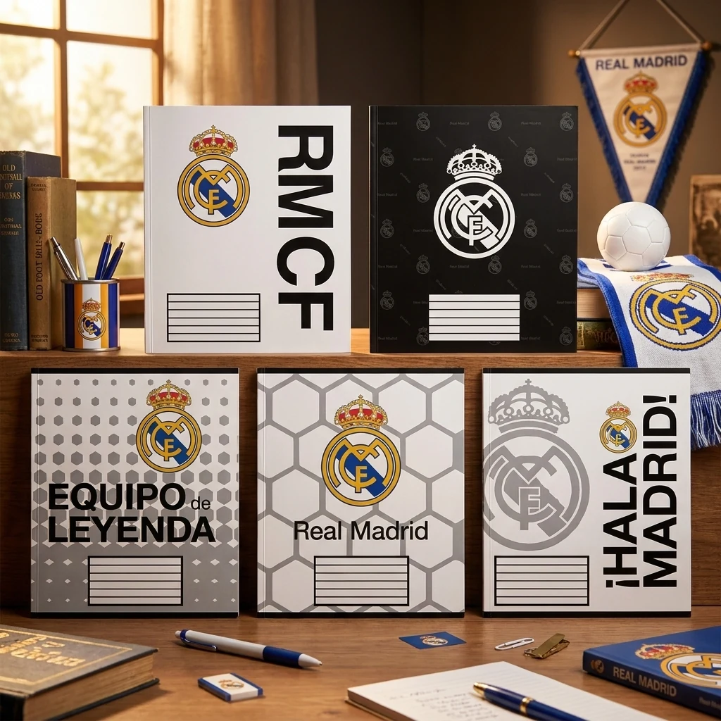 Зошит 18 аркушів лінія Real Madrid, Kite