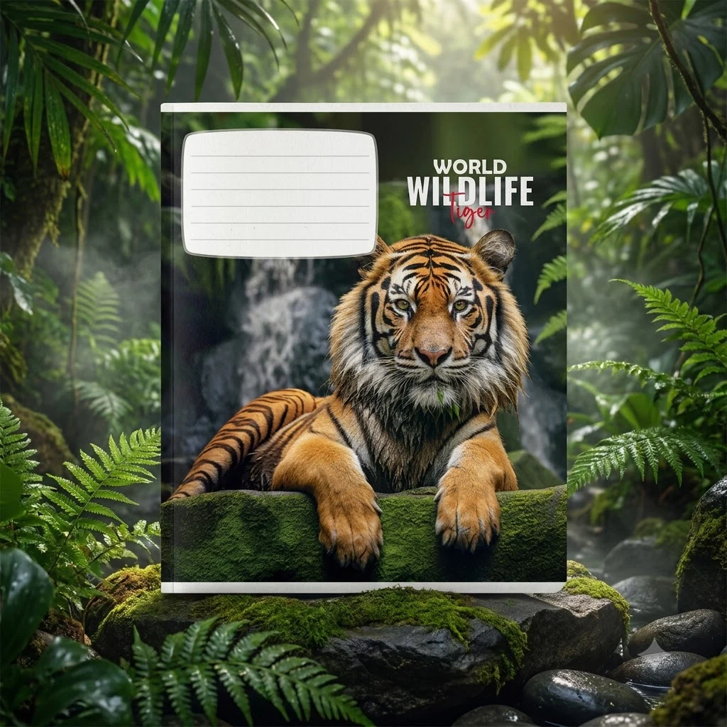 Зошит 18 аркушів лінія Wildlife, Школярик Star