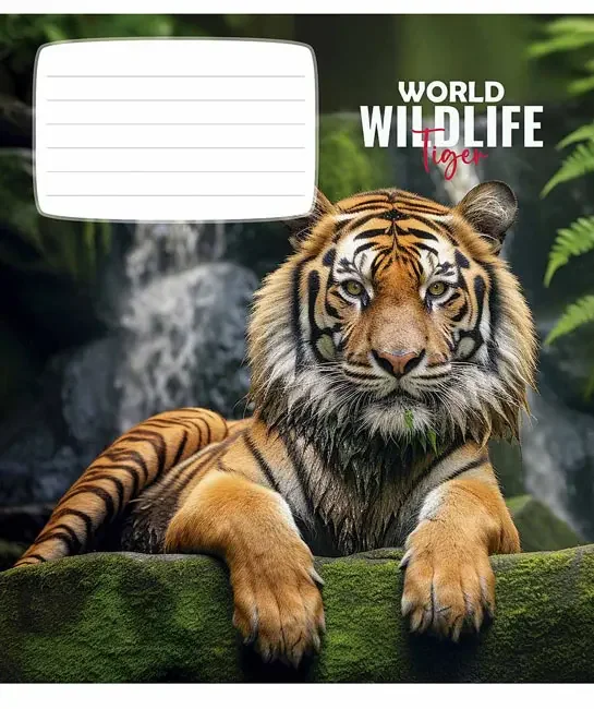 Зошит 18 аркушів лінія Wildlife, Школярик Star
