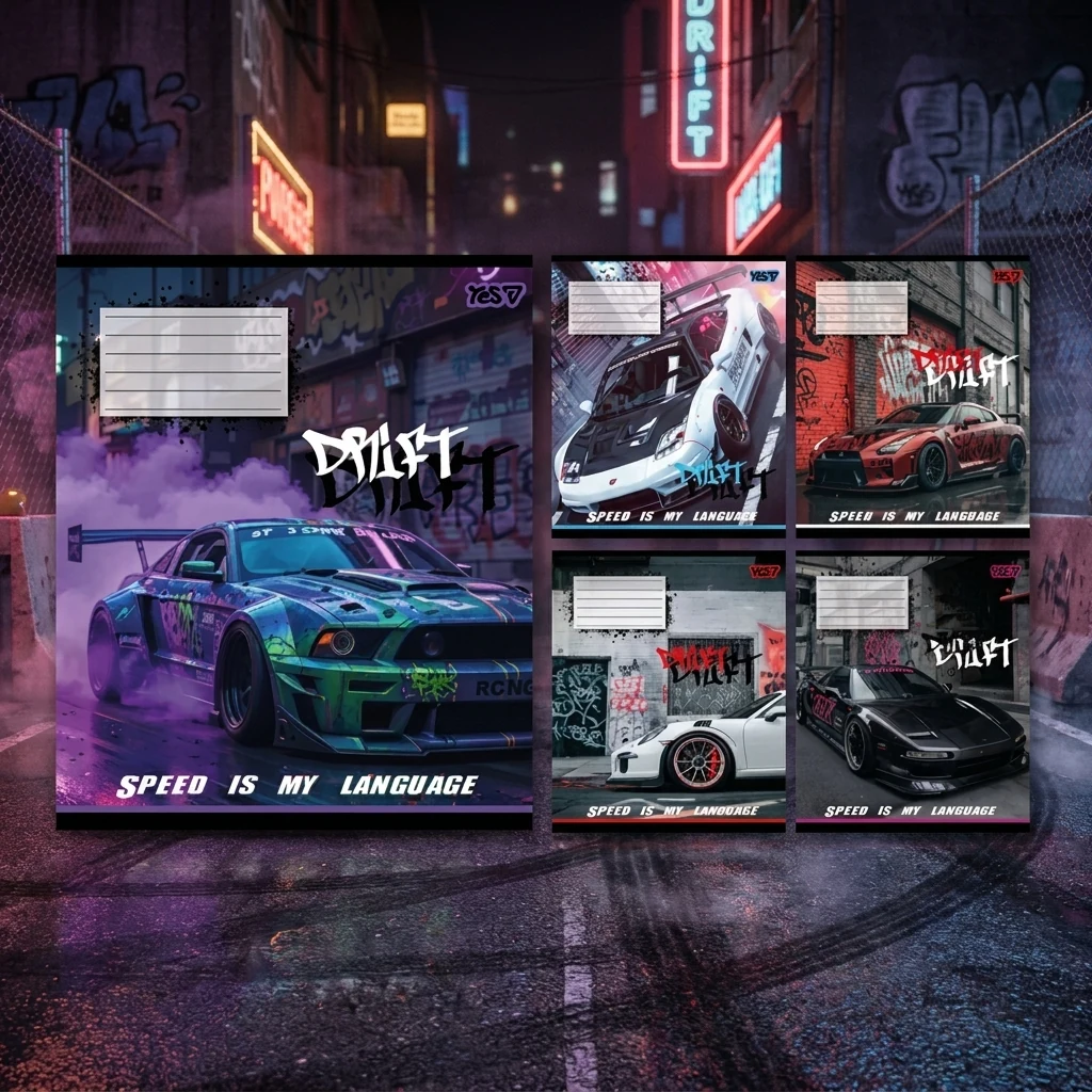 Зошит 24 аркуші лінія Drift, YES