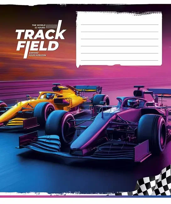 Зошит 24 аркуші лінія Race Club, Школярик — фото 3