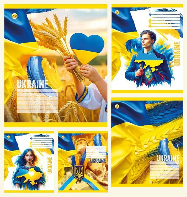 Зошит 36 аркушів клітинка Україна