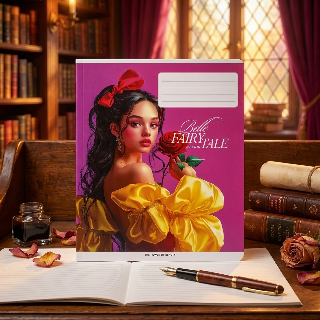 Зошит 48 аркушів лінія Fairytale, Школярик