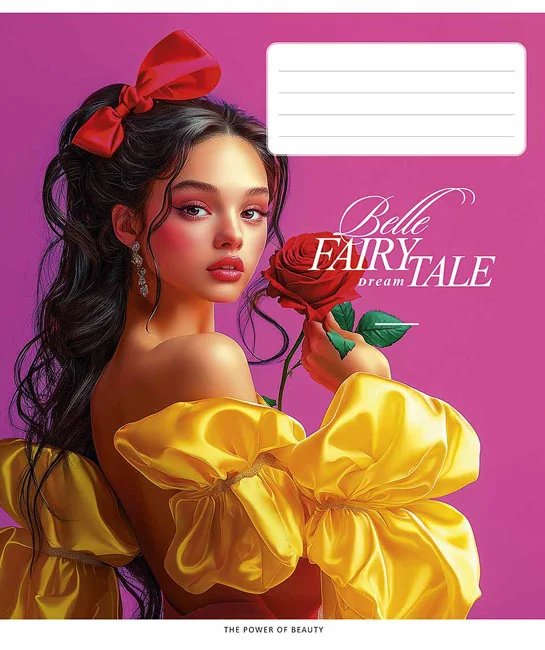 Зошит 48 аркушів лінія Fairytale, Школярик