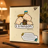 Зошит 96 аркушів лінія YES Ukraine bravery — фото 1