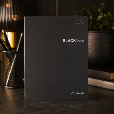 Зошит учнівський загальний BLACK 96 аркушів клітинка KIDS LINE ZB25.1790K