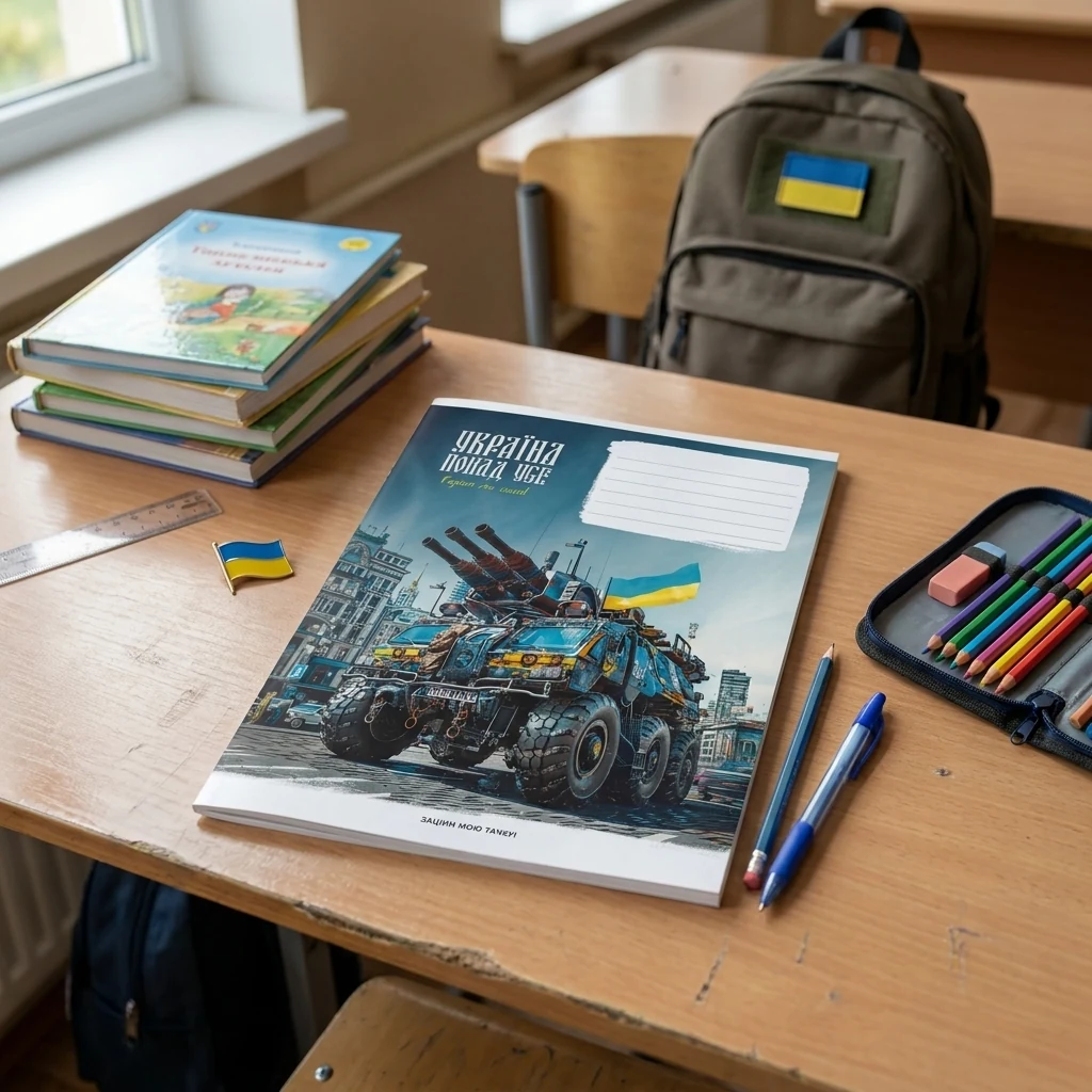 Зошит учнівський 18аркушів  у лінію  Школярик 018-3449L