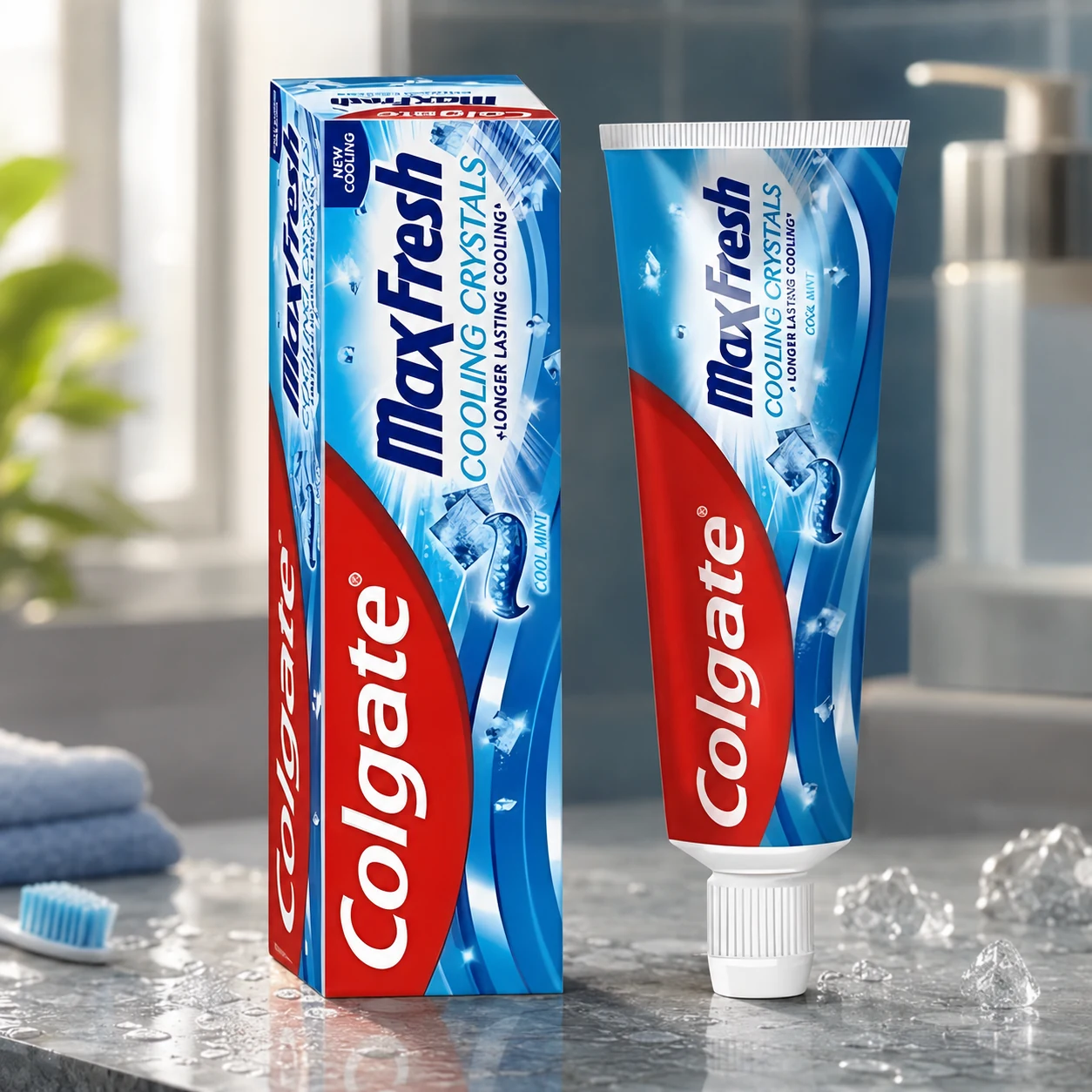 Colgate Max Fresh Clean Mint зубна паста 100 мл — Краса та здоров'я